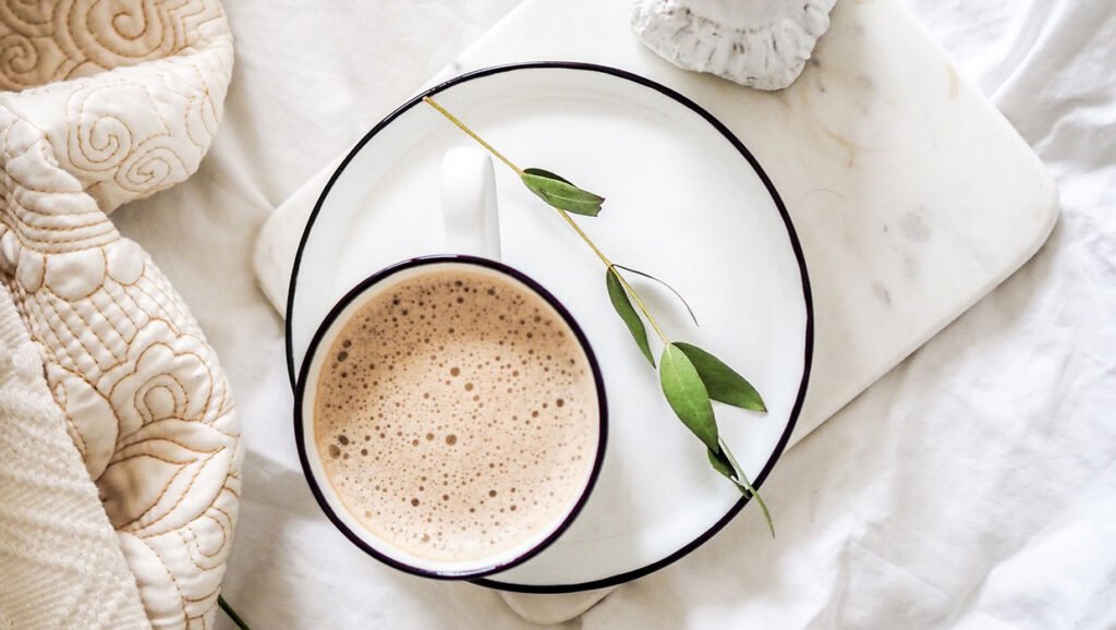 White tea cup